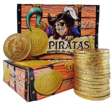 MONEDA PIRATA X 60 UNIDADES